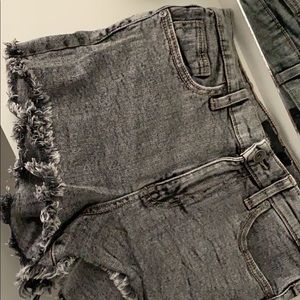 Kendall & Kylie jean shorts